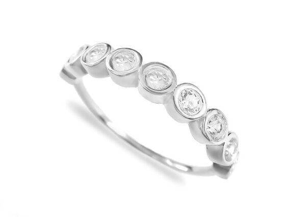0,522 Ct Round Cut Diamond Ring