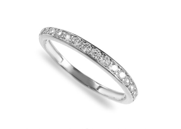 0,209 Ct Round Cut Diamond Ring