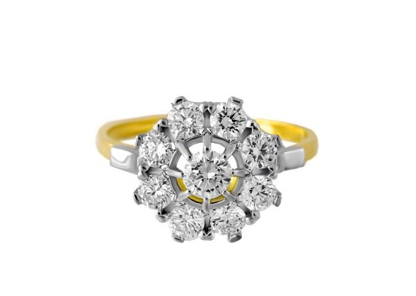 1,22 Ct Round Cut Diamond Ring