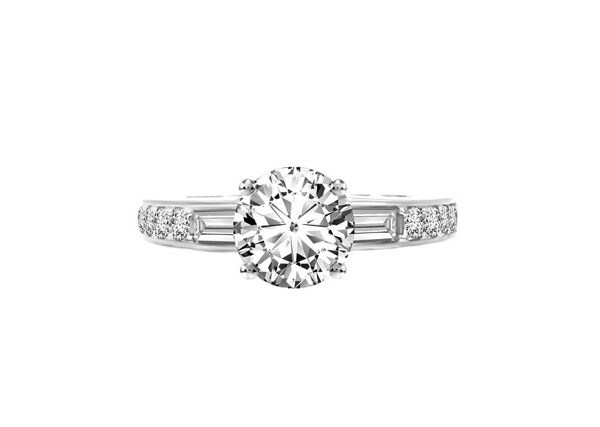 1,4 Ct Round Cut Diamond Ring