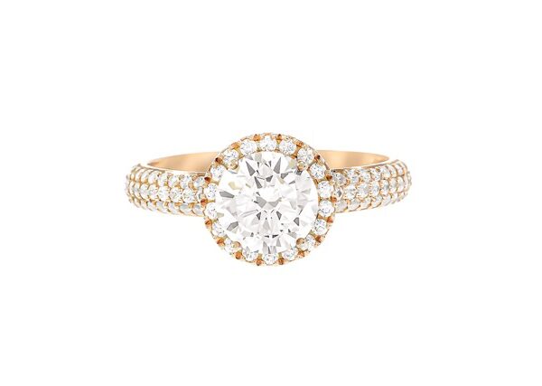 1,38 Ct Round Cut Diamond Ring