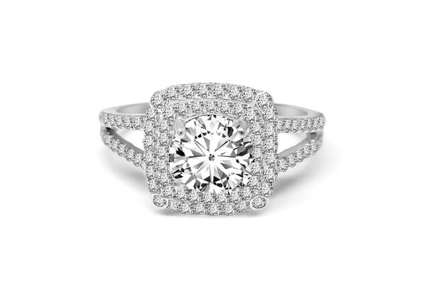 1,14 Ct Round Cut Diamond Ring