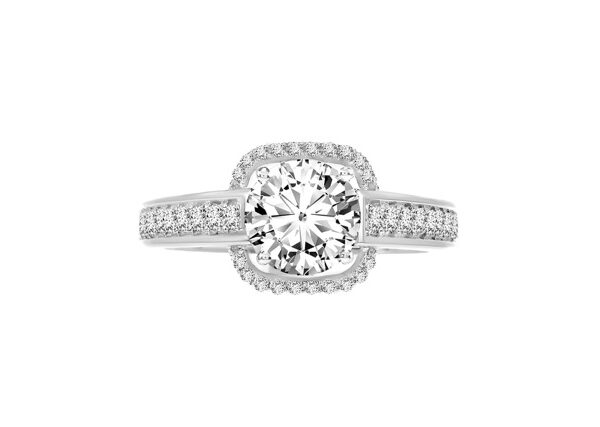 1,3 Ct Round Cut Diamond Ring