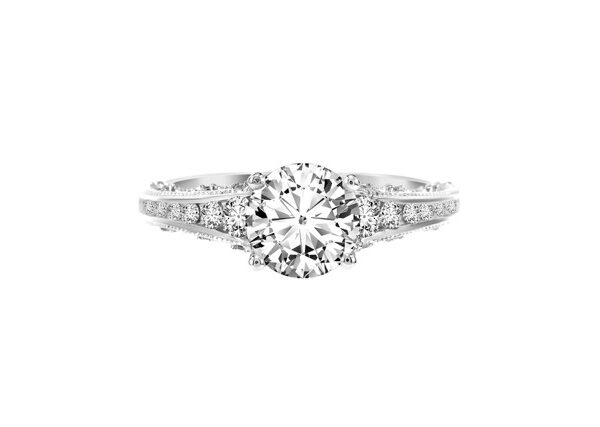 1,5 Ct Round Cut Diamond Ring