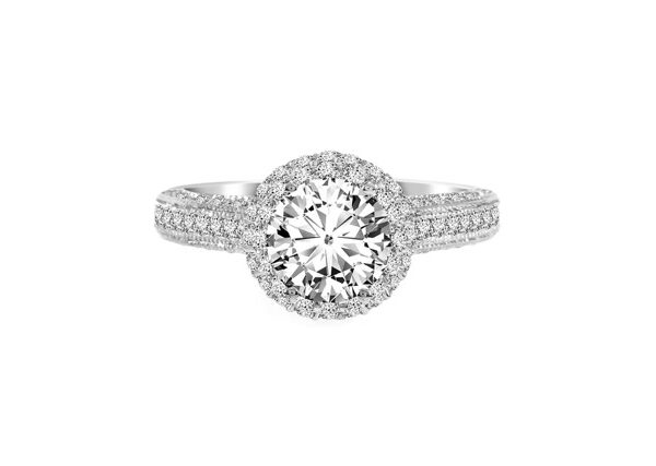 1,8 Ct Round Cut Diamond Ring