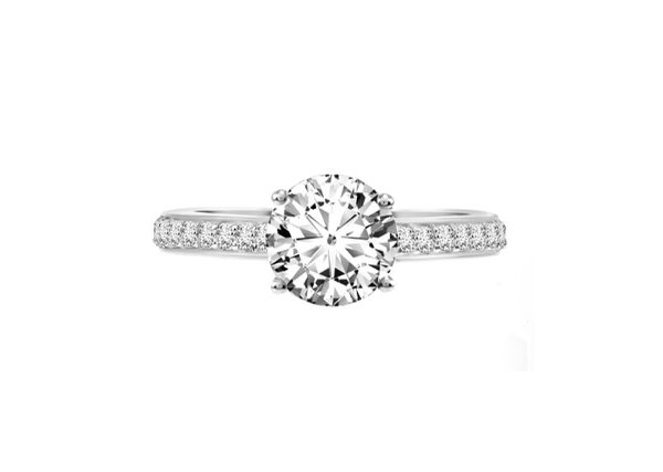1,4 Ct Round Cut Diamond Ring