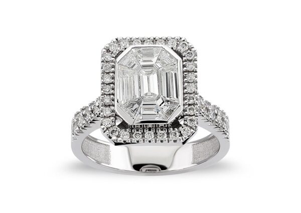 1,12 Ct Round Cut Diamond Ring