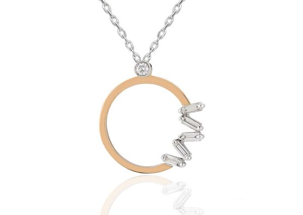 0,21 Ct Baget Cut Diamond Ring